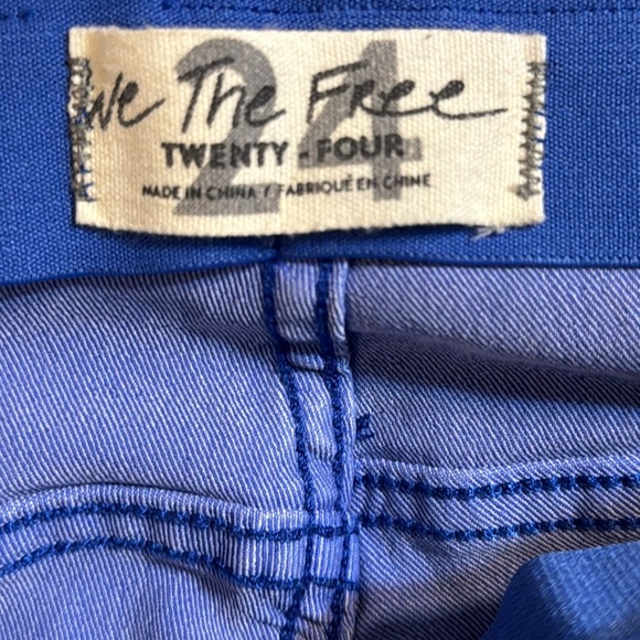 Free people we the free penny flare elastic waist jeans size 2 - Picture 12 of 13